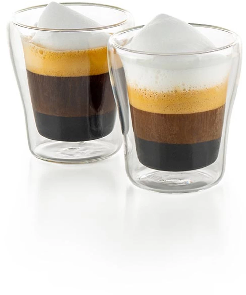 Luigi Ferrero Coffeina FR-8019 Σετ Φλιτζάνια Espresso Γυάλινα 70ml 2τμχ