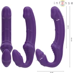 INTENSE - JILL DOUBLE VIBRATOR 20 CM PURPLE REMOTE CONTROL - ( Κωδικός Προϊόντος : D-241956 )