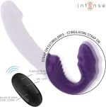 INTENSE - JILL DOUBLE VIBRATOR 20 CM PURPLE REMOTE CONTROL - ( Κωδικός Προϊόντος : D-241956 )