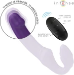 INTENSE - JILL DOUBLE VIBRATOR 20 CM PURPLE REMOTE CONTROL - ( Κωδικός Προϊόντος : D-241956 )