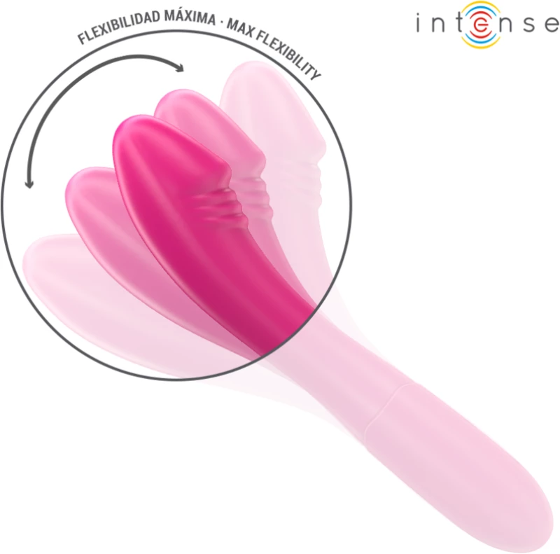 INTENSE - BELINDA VIBRATOR 19 CM FLEXIBLE 10 VIBRATIONS - ( Κωδικός Προϊόντος : D-242073 )