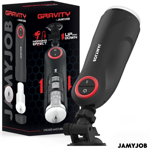 JAMYJOB - GRAVITY AUTOMATIC VAGINA MASTURBATOR 5 SUCTION MODES - ( Κωδικός Προϊόντος : D-241552 )