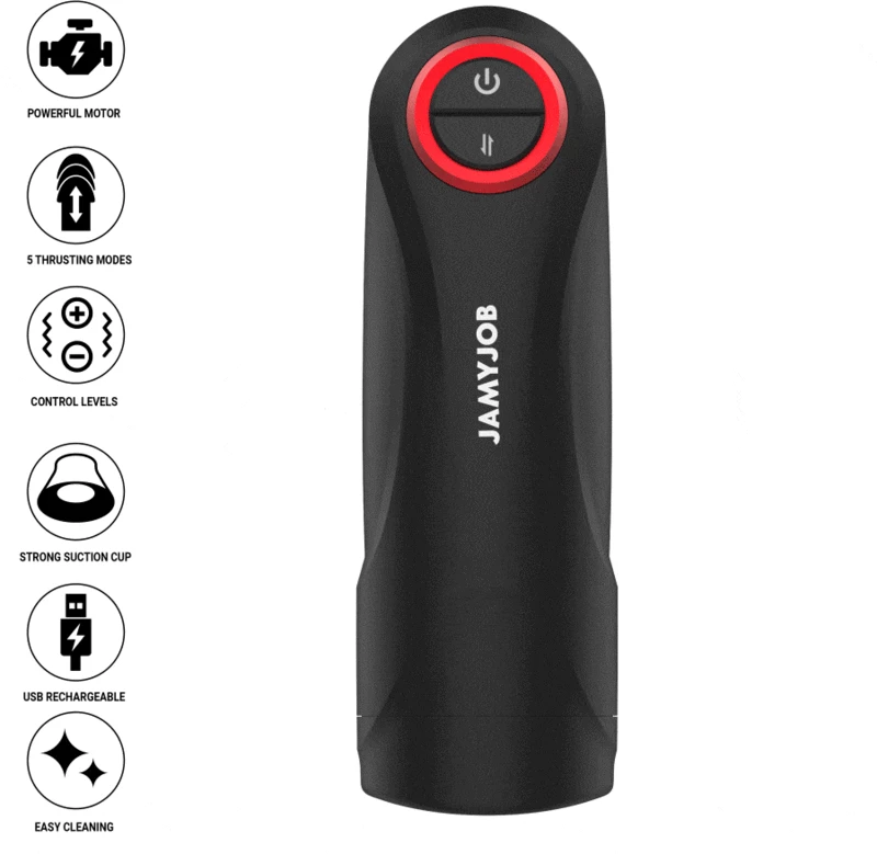 JAMYJOB - GRAVITY AUTOMATIC VAGINA MASTURBATOR 5 SUCTION MODES - ( Κωδικός Προϊόντος : D-241552 )