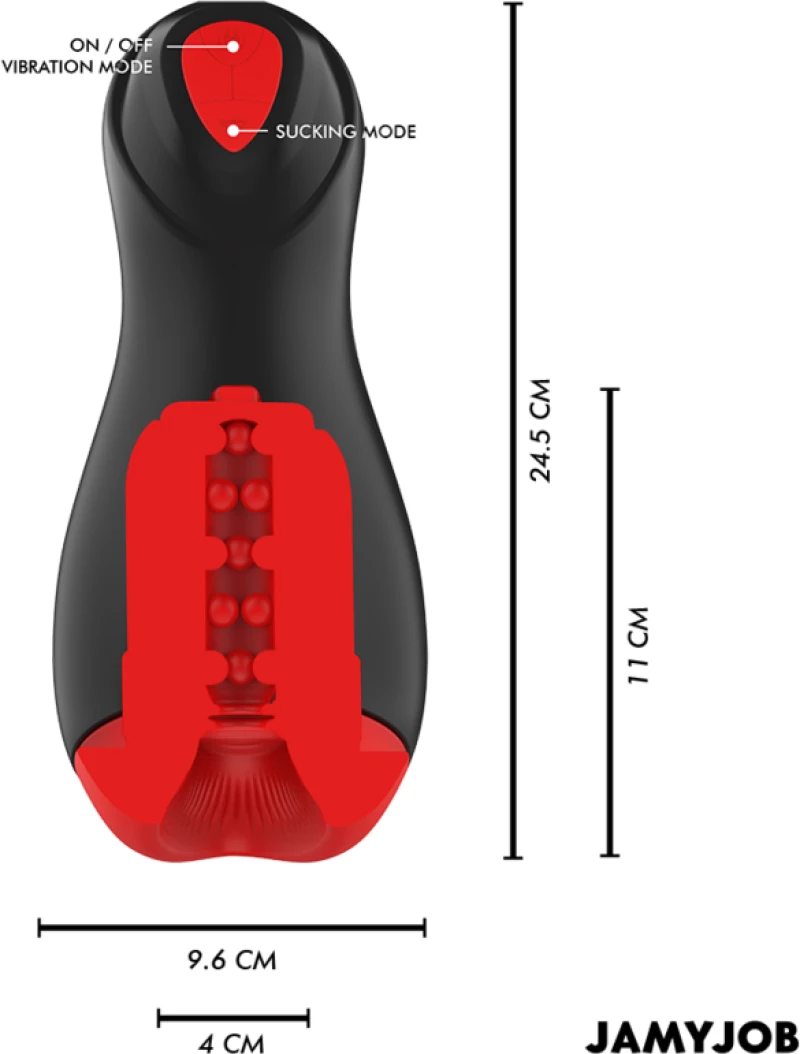JAMYJOB - CORE-X AUTOMATIC MASTURBATOR 5 SUCTION AND VIBRATION MODES - ( Κωδικός Προϊόντος : D-241556 )