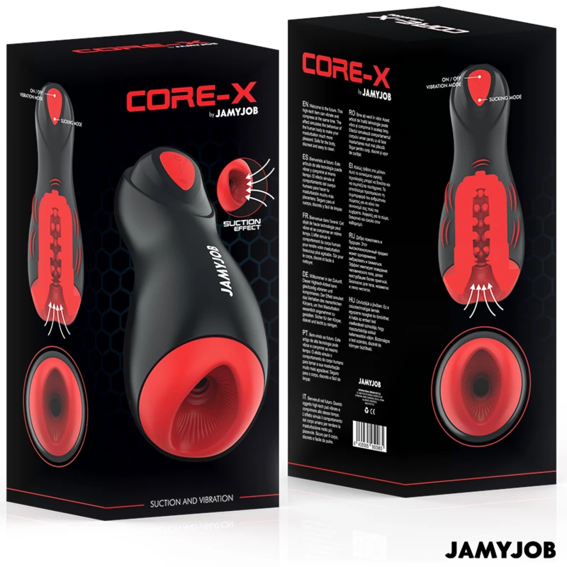 JAMYJOB - CORE-X AUTOMATIC MASTURBATOR 5 SUCTION AND VIBRATION MODES - ( Κωδικός Προϊόντος : D-241556 )
