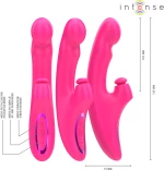 INTENSE - EMI VIBRATOR 13.5 CM MULTIFUNCTION 3 IN 1 10 VIBRATIONS - ( Κωδικός Προϊόντος : D-242075 )