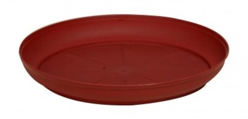 Πιάτο γλάστρας μπορντώ Colour Miltoplast 123 (20,5 cm)
