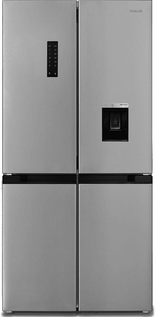 Finlux FXCA FD6200 PUREBDE Ψυγείο Ντουλάπα 488 Lt , No Frost , Inox , Υ179xΠ84xΒ69 , E