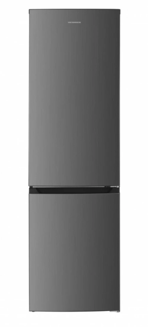 Heinner HCNF-HM253XE++ Ψυγειοκαταψύκτης NoFrost Υ180xΠ54xΒ60εκ., Inox, E