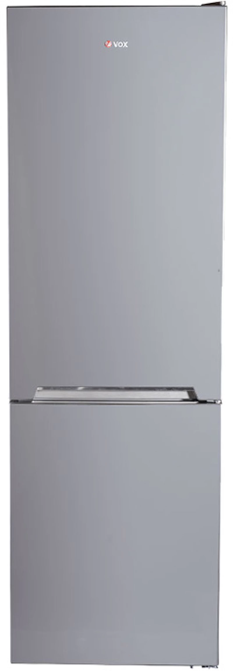 Vox Electronics NF 3730 IXE Ψυγειοκαταψύκτης 331lt, NoFrost, E (Υ186xΠ59.5xΒ65εκ.) Inox
