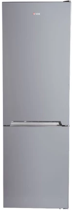 Vox Electronics NF 3730 IXE Ψυγειοκαταψύκτης 331lt, NoFrost, E (Υ186xΠ59.5xΒ65εκ.) Inox
