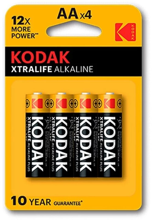 Kodak Xtralife Αλκαλικές Μπαταρίες AA 1.5V 4τμχ - ( Κωδικός Προϊόντος : D-225621 )