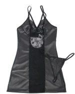 SUBBLIME - 954178 BODY + THONG LEATHER - ( Κωδικός Προϊόντος : D-242196 )