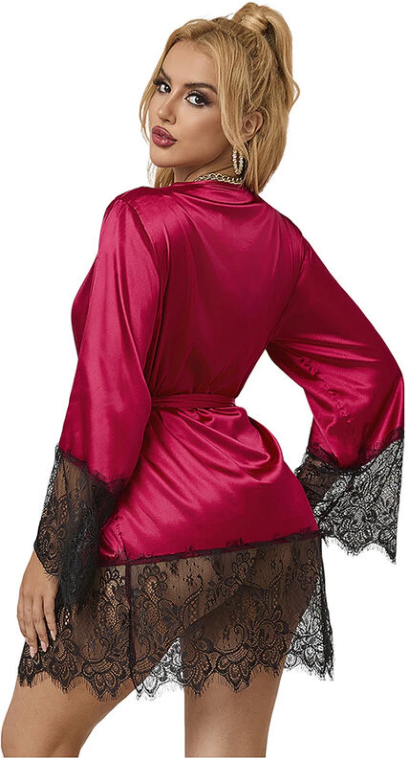 SUBBLIME - 953829 ELEGANT LACE PAJAMAS + THONG - ( Κωδικός Προϊόντος : D-242155 )