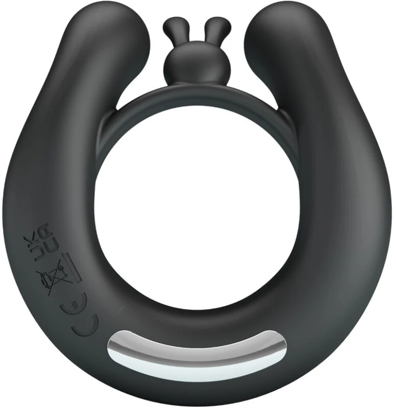 PRETTY LOVE - DAHLIA VIBRATING RING + CLITORIS STIMULATOR 12 VIBRATIONS - ( Κωδικός Προϊόντος : D-242467 )