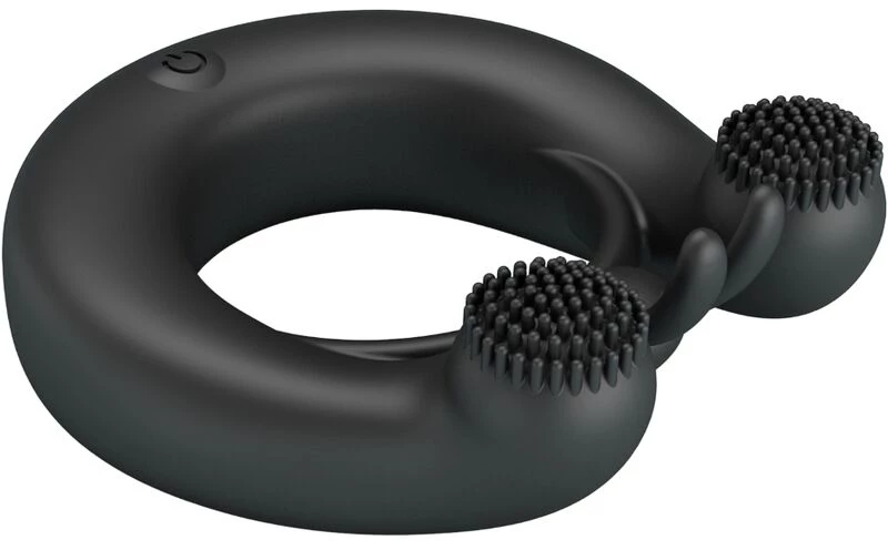 PRETTY LOVE - DAHLIA VIBRATING RING + CLITORIS STIMULATOR 12 VIBRATIONS - ( Κωδικός Προϊόντος : D-242467 )