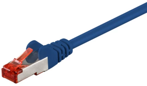 GOOBAY καλώδιο δικτύου 95565, CAT 6 S/FTP, CCA, 250MHz, 2m, μπλε