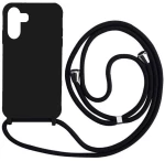 Cord Silicone back cover θηκη με κορδόνι για Samsung Galaxy A14 5G black*