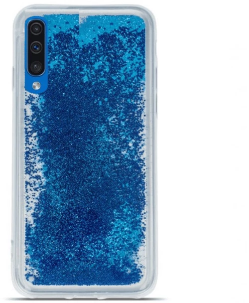 Θήκη Liquid Pearl TPU Θήκη για Samsung A50/A30s blue