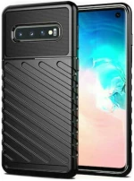 Θήκη Thunder Flexible Tough Rugged cover TPU Θήκη για Samsung Galaxy S10e black