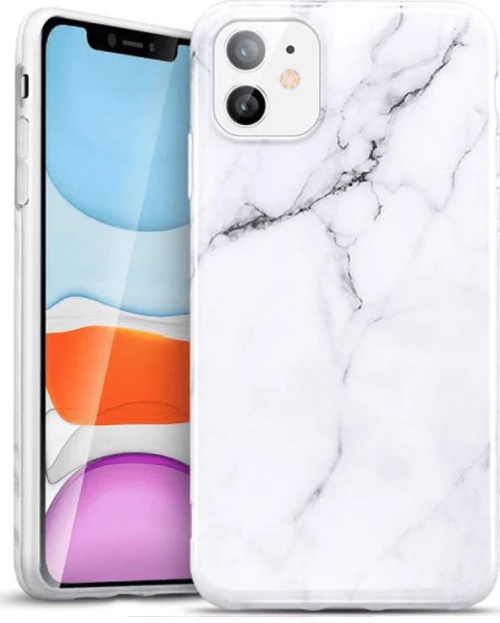 Θήκη Wozinsky Marble TPU case cover Θήκη για Iphone 11 white