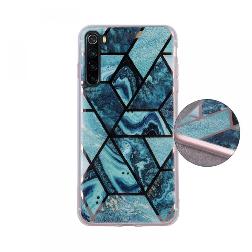 Geometric Marmur Case Θήκη για Xiaomi Redmi Note 8T dark blue