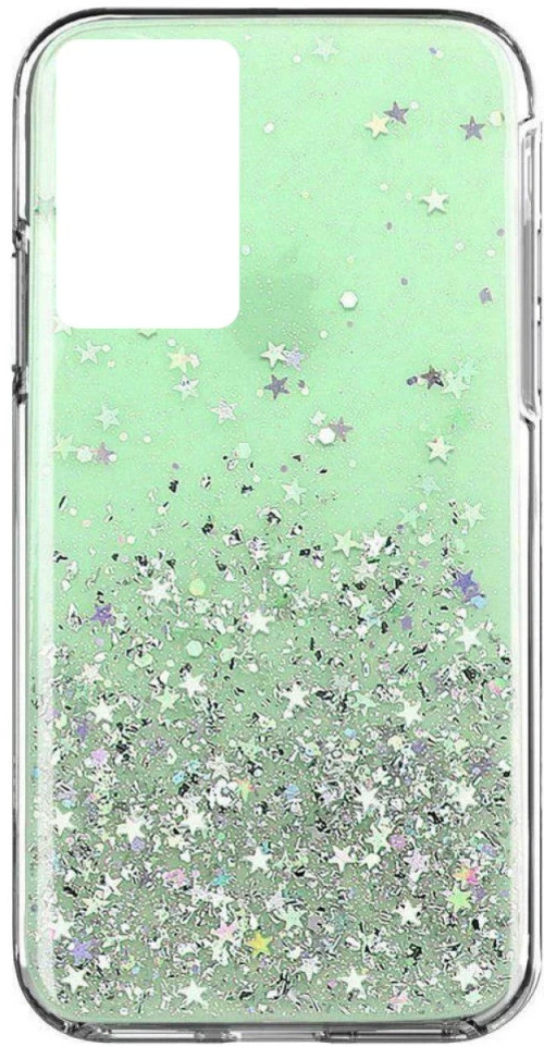 Wozinsky Star Glitter Shining back Cover Θήκη για Xiaomi Redmi Note 10 / Redmi Note 10S green*