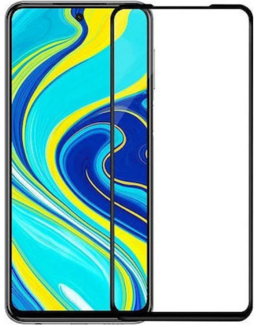 3D Tempered Glass FULL GLUE Τζαμάκι για Samsung A51/S20 FE black
