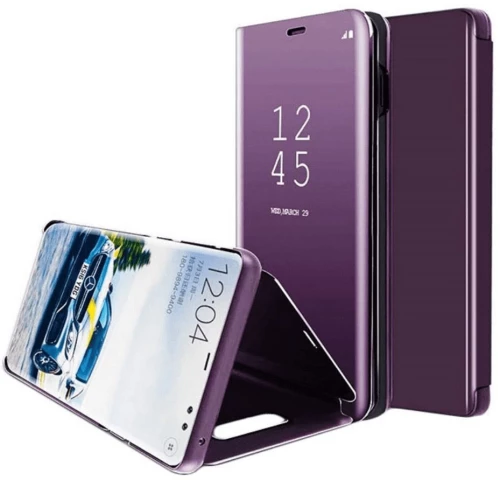 Clear View Case cover Θήκη για Samsung Galaxy A22 4G purple*
