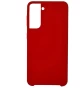 Silicone Case Soft Flexible Rubber Cover Θήκη για Samsung Galaxy S21 5G red*