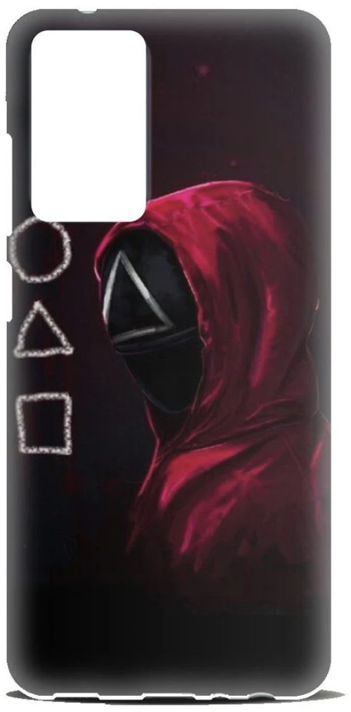 Squid Game Silicone case Θήκη για Poco M3 / Redmi 9T black-red