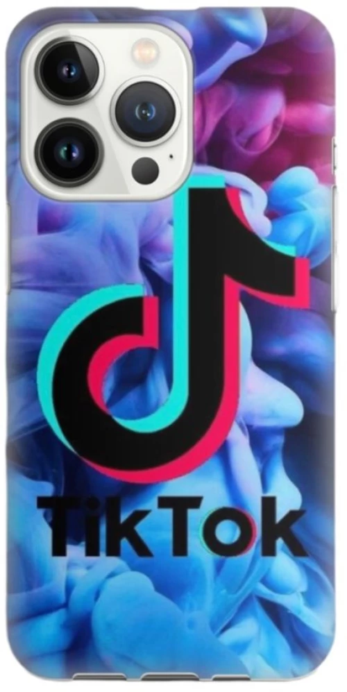 Tik Tok Silicone case Θήκη για Iphone 13 Pro Max blue