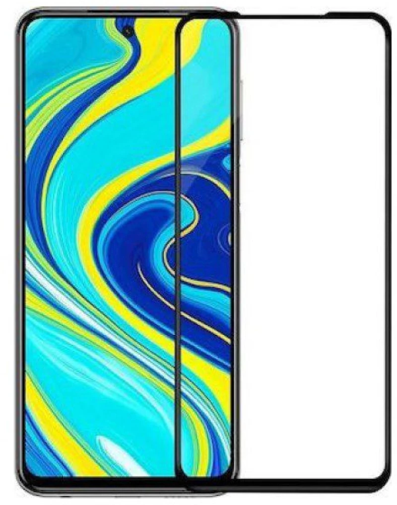 3D Full Screen Full Glue Tempered Glass Τζαμάκι για Huawei Nova 5T black*