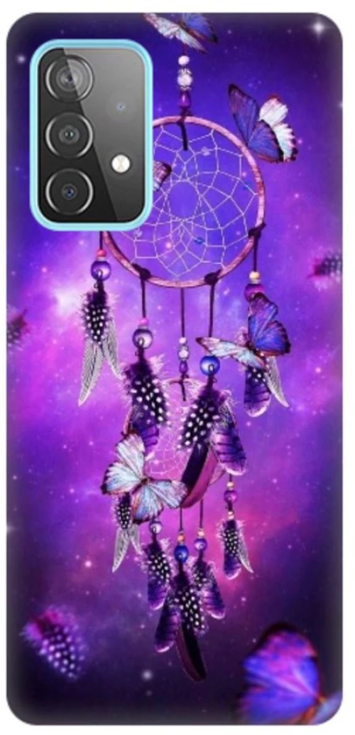 Dream Catcher Silicone case Θήκη για Samsung Galaxy A53 5G purple