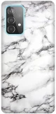 Marble Silicone case Θήκη για Samsung Galaxy A52s / A52 5G / A52 4G white