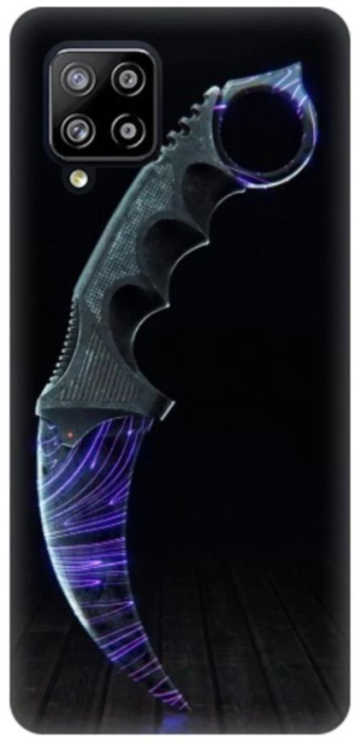 Knife Silicone case Θήκη για Samsung Galaxy A22 4G black