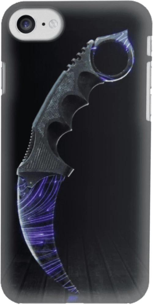 Knife Silicone case Θήκη για Iphone 7 / 8 / SE 2020/SE 2022 black