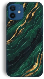 Marble Silicone case Θήκη για Iphone 11 green