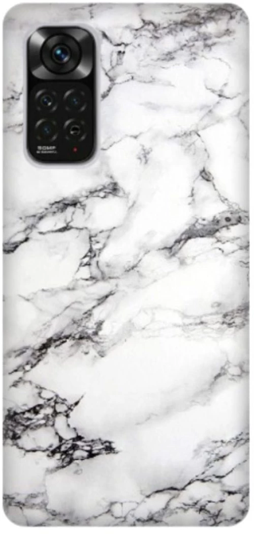 Marble Silicone case Θήκη για Xiaomi Redmi Note 11 4G white