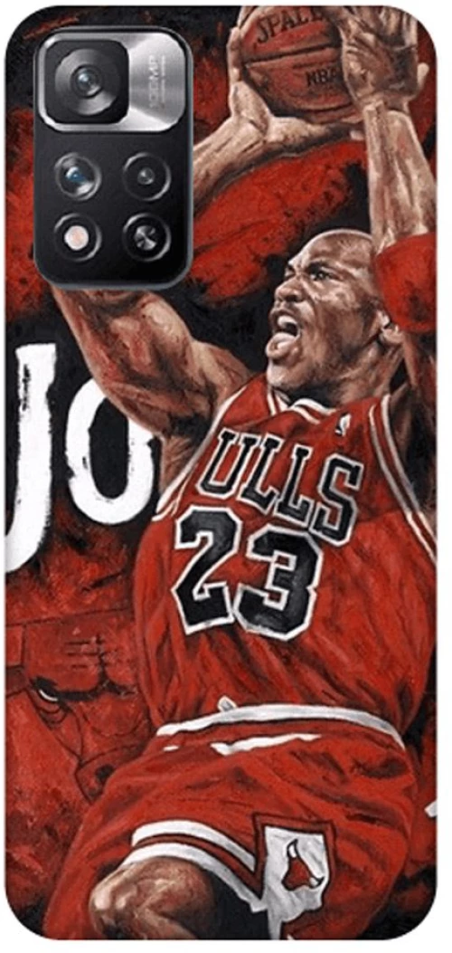 Jordan Silicone case Θήκη για Xiaomi Redmi Note 11 Pro+ (Plus) red