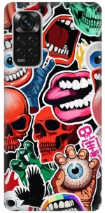 Wall Art Silicone case Θήκη για Xiaomi Redmi Note 11 4G multicolour