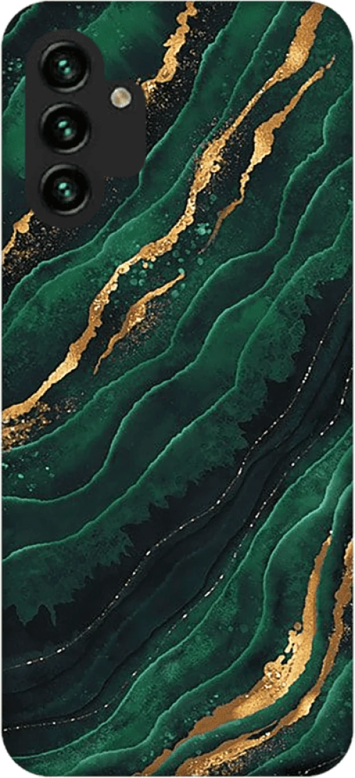 Marble Silicone Case Green Θήκη για Samsung Galaxy A13 5G / A04S