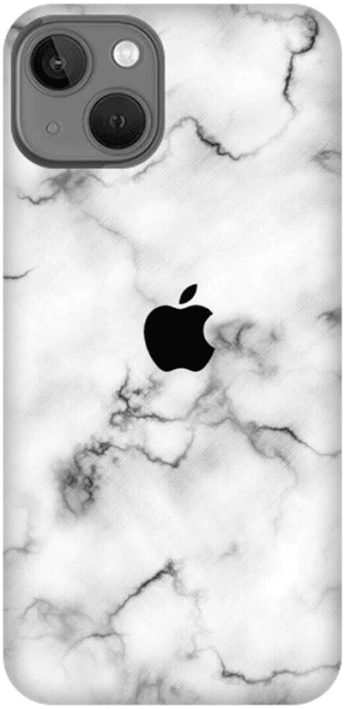 marble white Silicone case Θήκη για iPhone 13