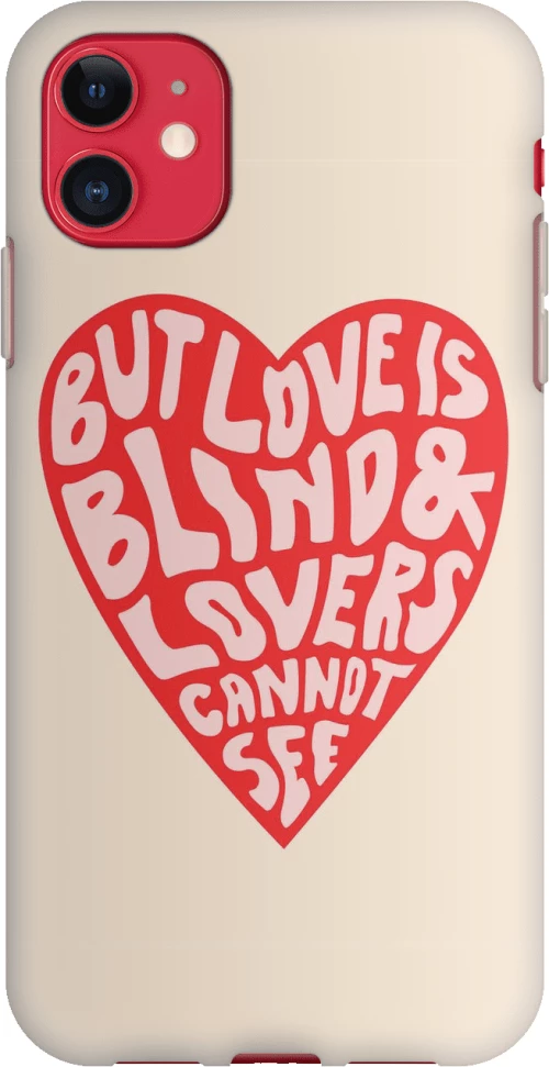 Heart Silicone case Θήκη για iPhone 12 red