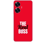 The Real Boss Silicone Case θήκη για Realme C55