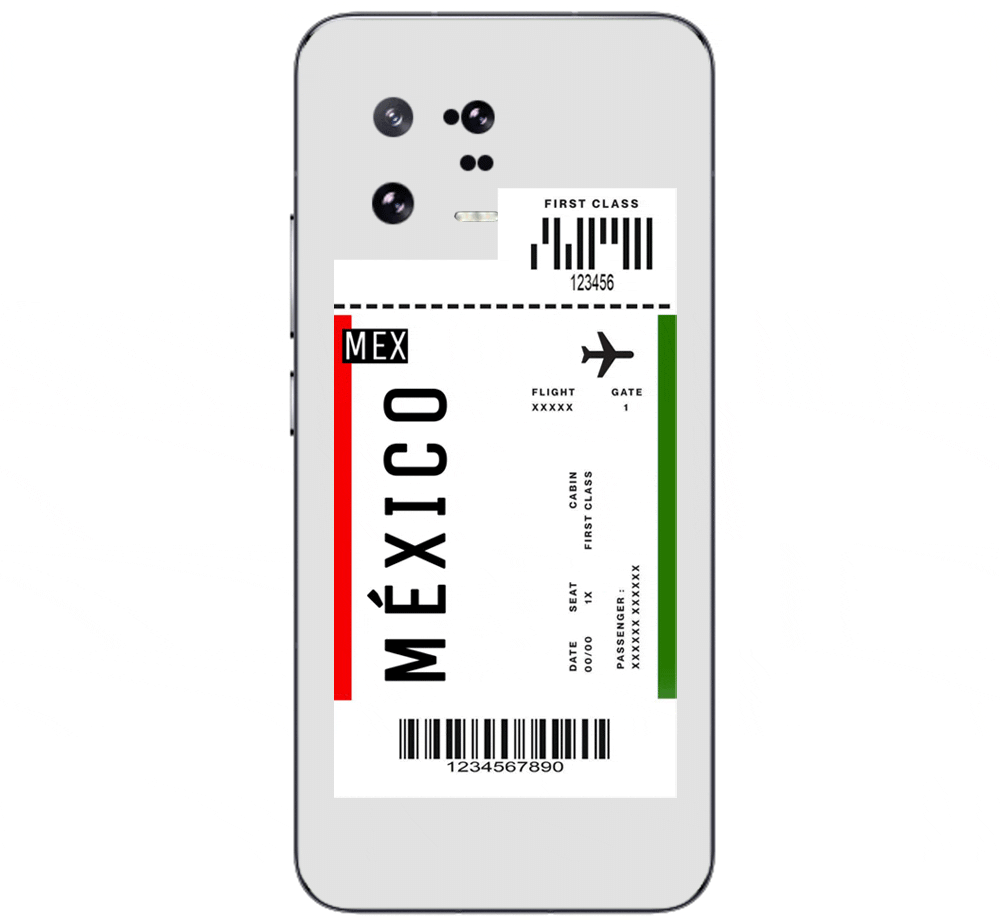 Travel To Mexico Silicone Διαφανη θήκη για Xiaomi 13 5G