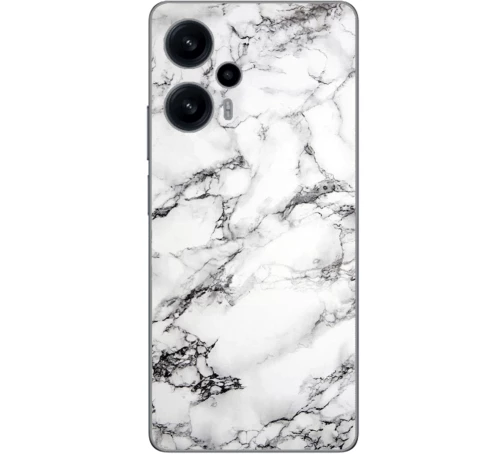 MARBLE WHITE Silicone case Θήκη για Xiaomi Poco F5