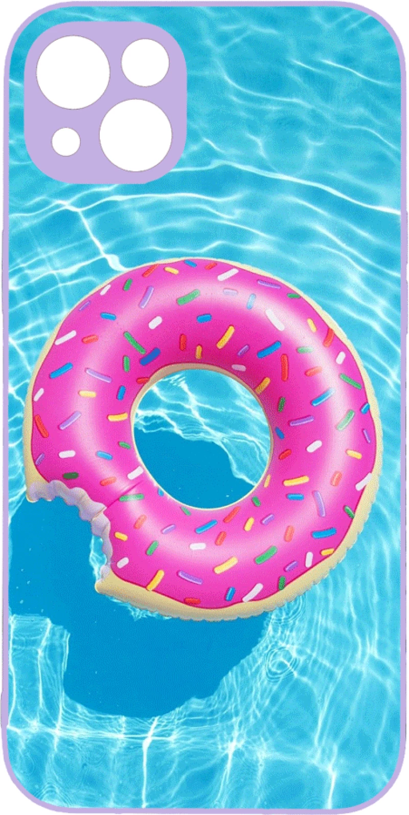 DONUT Premium Protective Hard Case purple Θήκη για Iphone 13