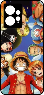 MONKEY D.LUFFY Premium Protective Hard Case black Θήκη για Xiaomi Redmi Note 12 4G