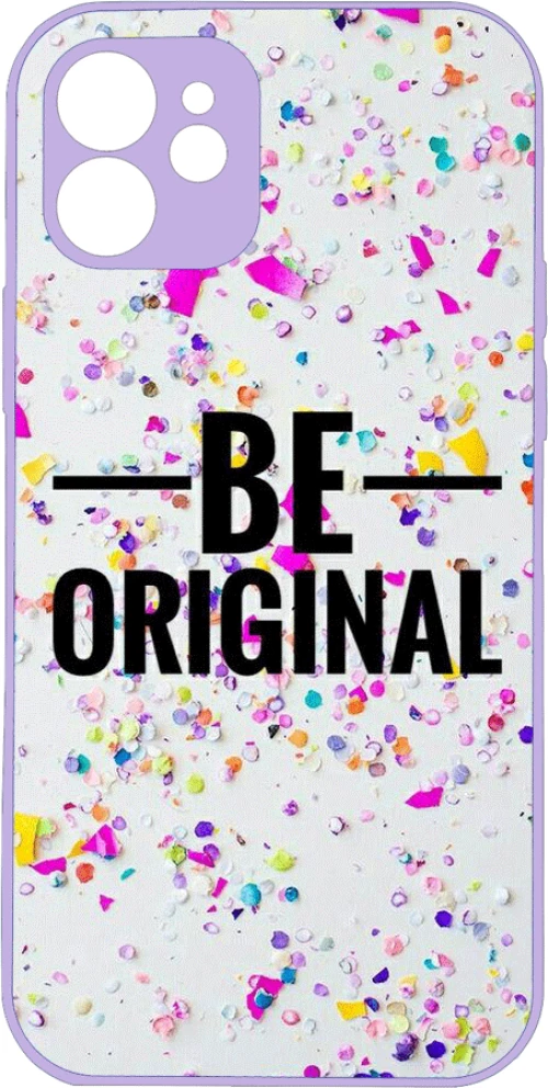 BE ORIGINAL Premium Protective Hard Case purple Θήκη για Iphone 11